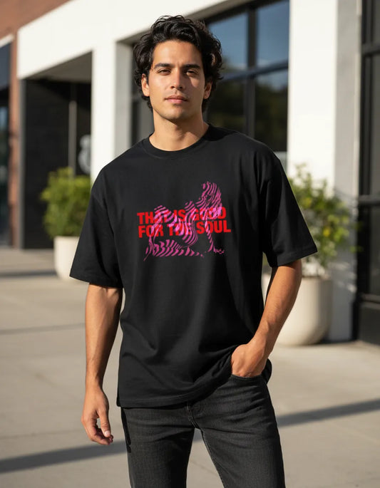 Playera Oversize Good For The Soul II — Inspirada En Madonna