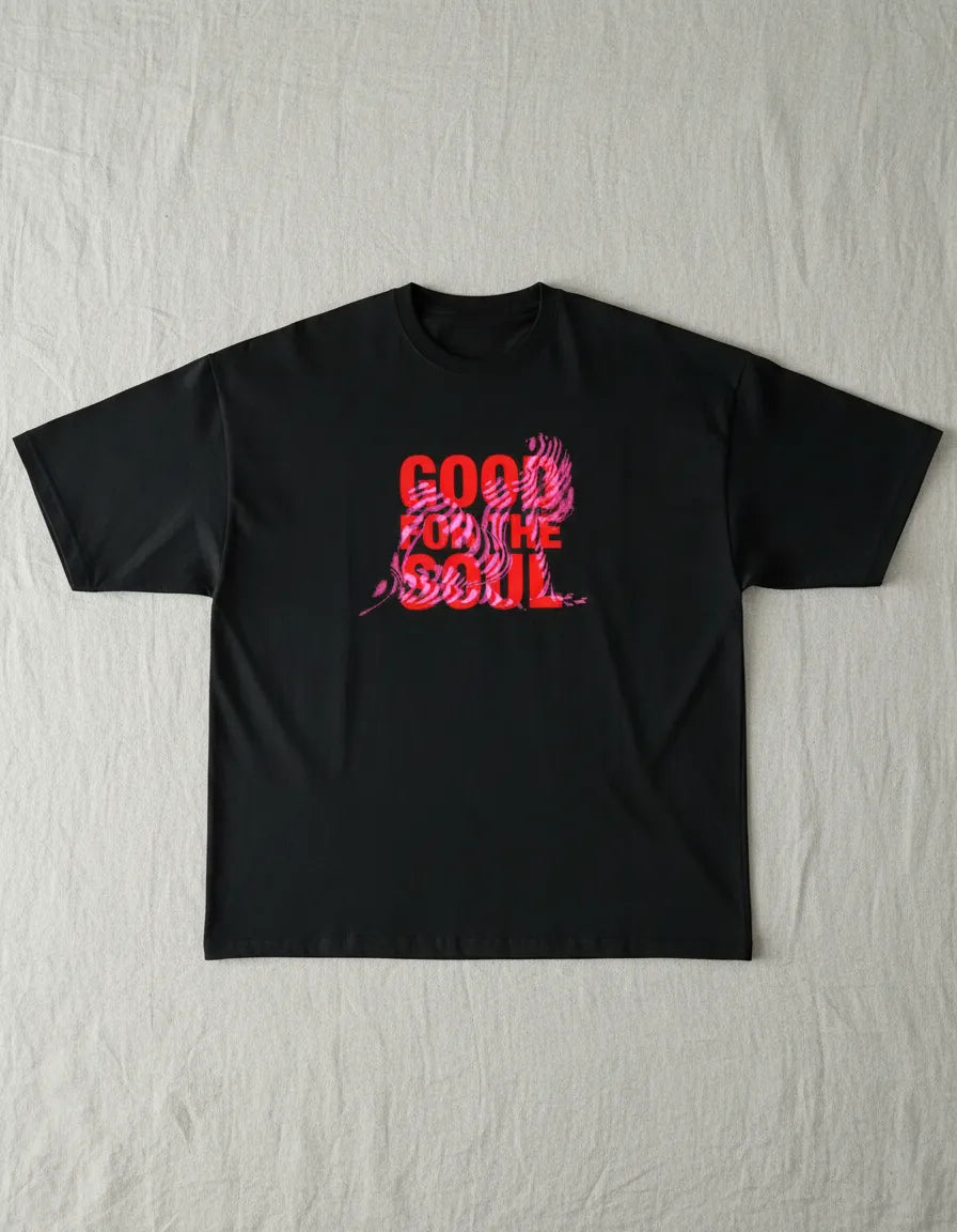 Playera Oversize Good For The Soul — Inspirada En Madonna