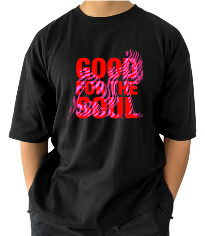 Playera Oversize Good For The Soul — Inspirada En Madonna